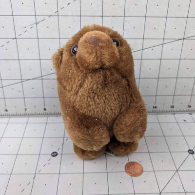 #772 Little Stuffed Brown Bear