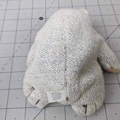 #773 Stuffed Polar Teddy Bear