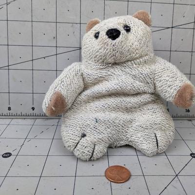 #773 Stuffed Polar Teddy Bear