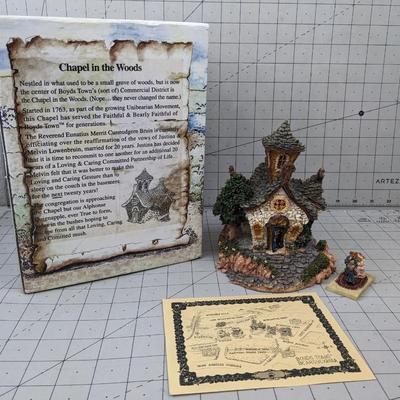 #778 Chapel In The Woods- Boydâ€™s Bearly Built Village