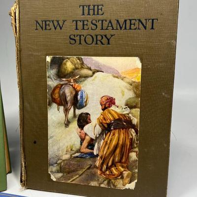 Religious Book Lot New Testament Story of the Bible