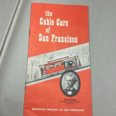 San Francisco Books, Pictorial, and Pamphlet 60's 70's Christmas Card from Author Included