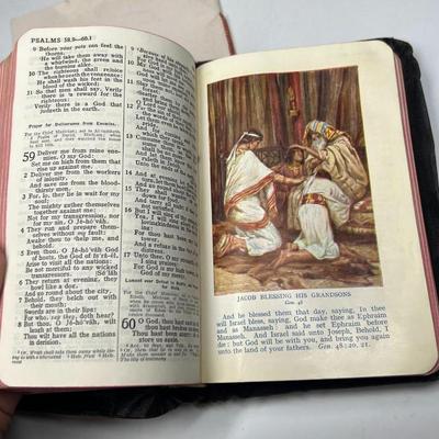 Antique Religious Lot - 1929 Holy Bible, Altemus' Children of the Bible 1905