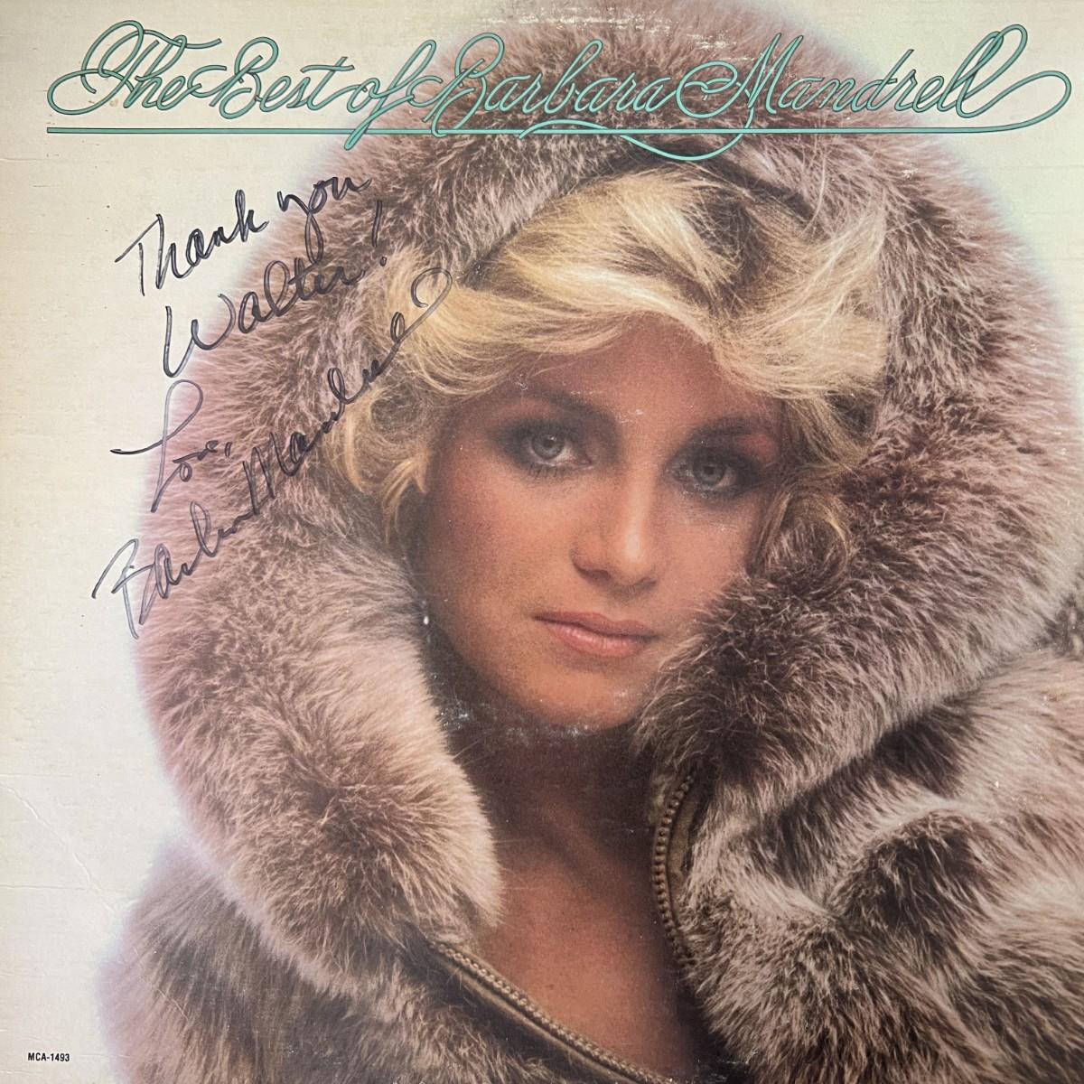 Barbara Mandrell Best Of signed album