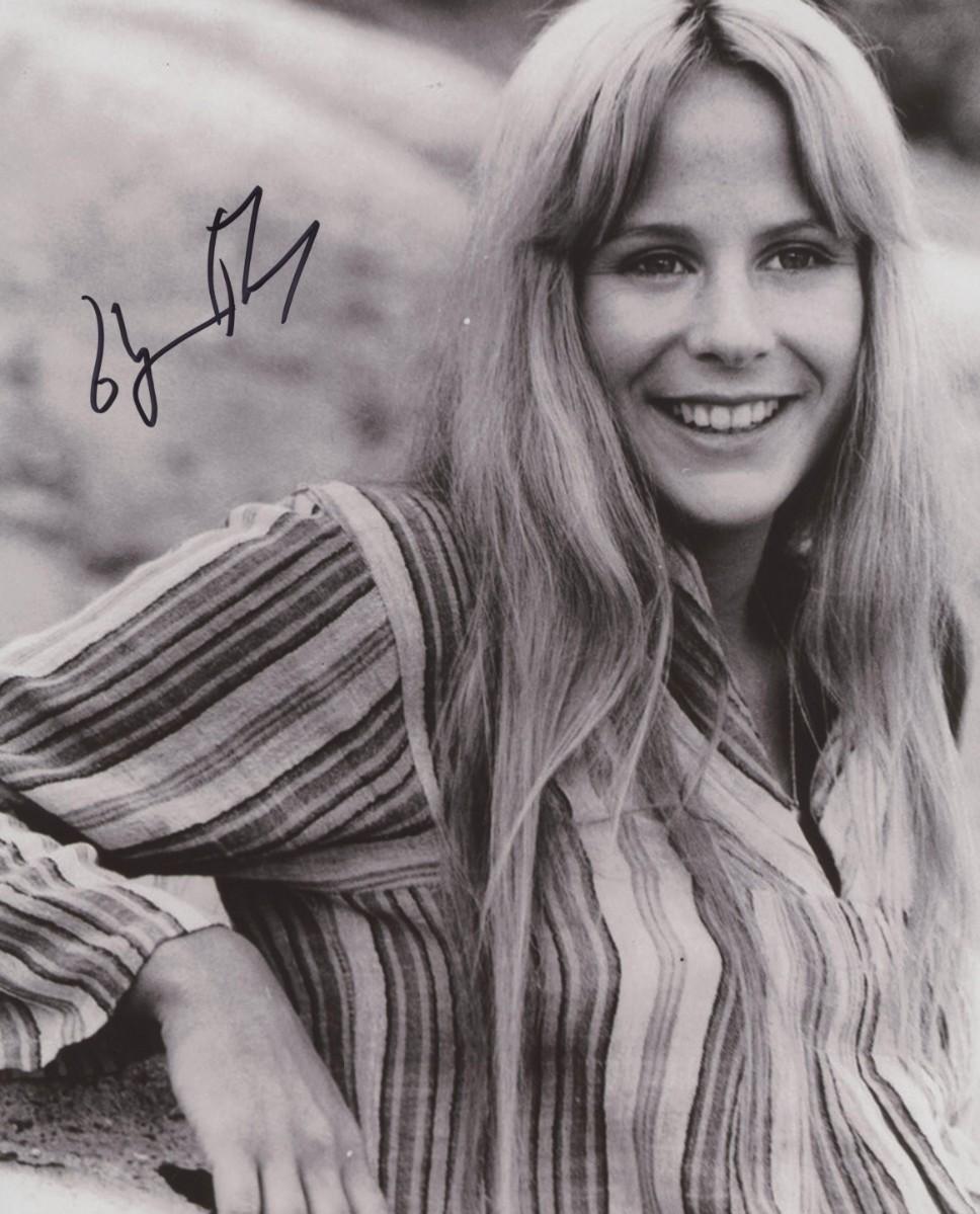 Glynnis O'Connor signed Johnny Dangerously photo(06)