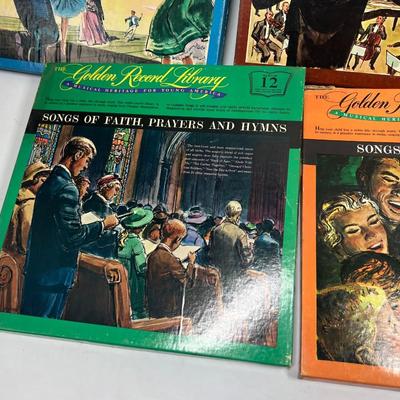 Golden Record Library Musical Heritage for Young America 12 Album Set