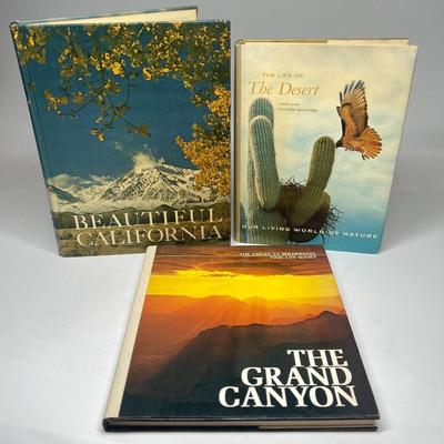 Vintage Retro Lot of Pictural Cooks The Grand Canyon California Life of the The Desert