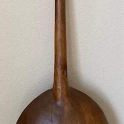 Vintage Carved Wooden Shovel