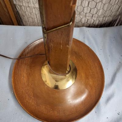 RETRO BOHO STYLE ADJUSTABLE WOODEN LAMP