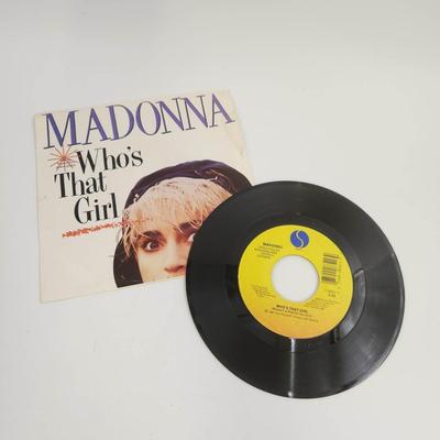 MADONNA WHOS THAT GIRL 45 RECORD