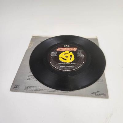 TEARS FOR FEARS HEAD OVER HEELS 45 RECORD