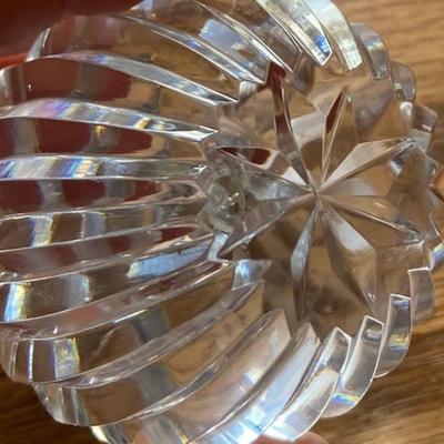 Waterford Crystal Apple Paperweight