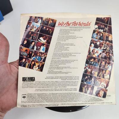 WE ARE THE WORLD 45 RECORD