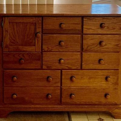 Medium Oak Dresser