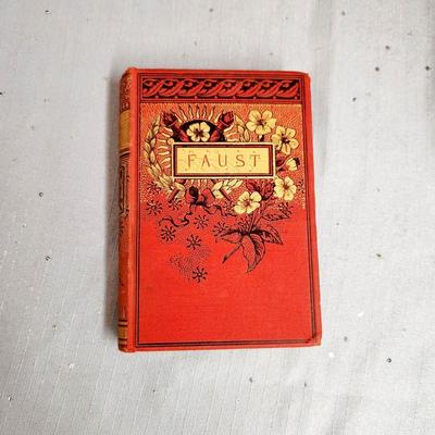 1882 FAUST HARDBACK BOOK