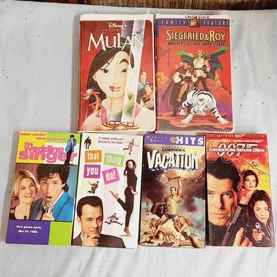 6 PC VCR TAPE BUNDLE