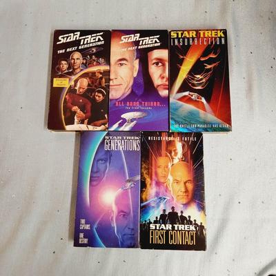 STAR TREK ENTERPRISE 5 PC VCR BUNDLE