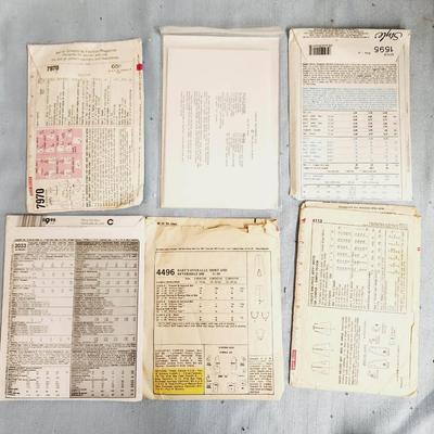 CHILDRENS PATTERN #2 6 PC BUNDLE