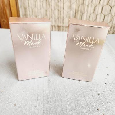 2 NEW VANILLA MUSK PERFUME IN BOX