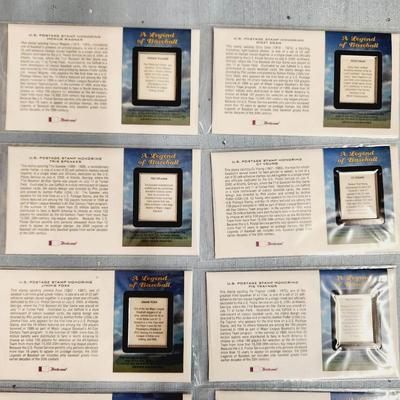 FIRST DAY OF ISSUE STAMPS - A LEGEND OF BASEBALL - 2000