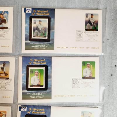 FIRST DAY OF ISSUE STAMPS - A LEGEND OF BASEBALL - 2000 - #2