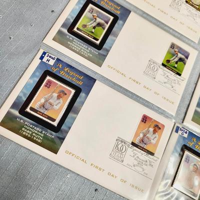 FIRST DAY OF ISSUE STAMPS - A LEGEND OF BASEBALL - 2000 - #2