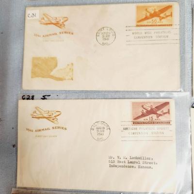 1ST DAY ISSUE STAMPS - MISC. - 1940s -