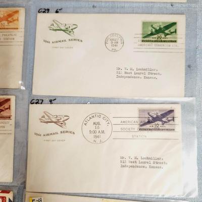 1ST DAY ISSUE STAMPS - MISC. - 1940s -