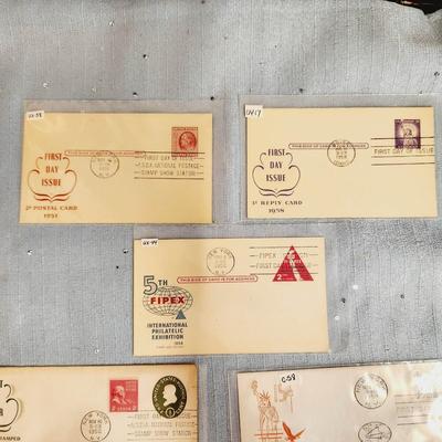 FIRST DAY ISSUE STAMPS - MISC - 1950S