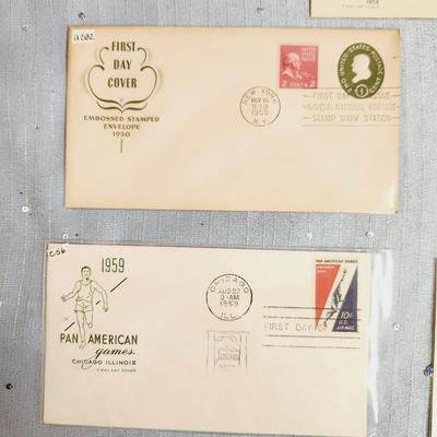 FIRST DAY ISSUE STAMPS - MISC - 1950S