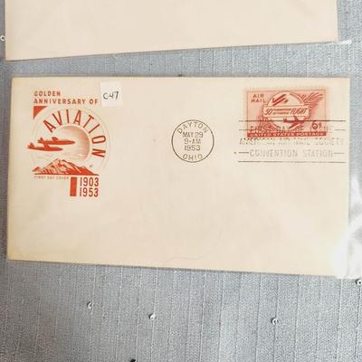 FIRST DAY OF ISSUE STAMPS -  MISC - 1950S #2