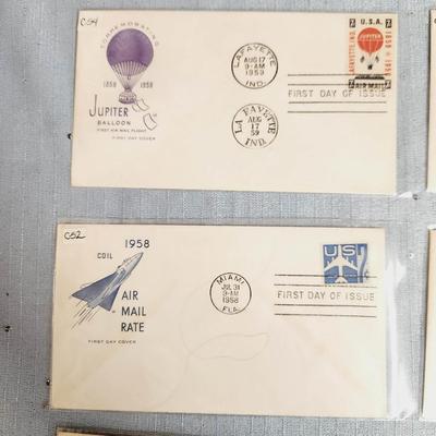 FIRST DAY OF ISSUE STAMPS -  MISC - 1950S #2