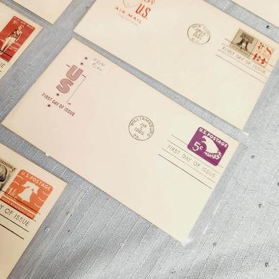 FIRST DAY OF ISSUE STAMPS - MISC - 50S & 60S