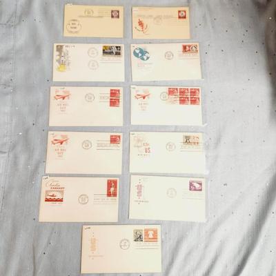 FIRST DAY OF ISSUE STAMPS - MISC - 50S & 60S