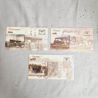 1 DAY ISSUE STAMPS - TRANSPORTATION