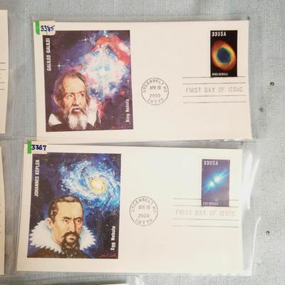1st DAY STAMPS - SPACE DUDES