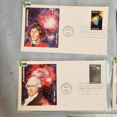 1st DAY STAMPS - SPACE DUDES
