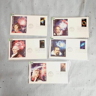 1st DAY STAMPS - SPACE DUDES
