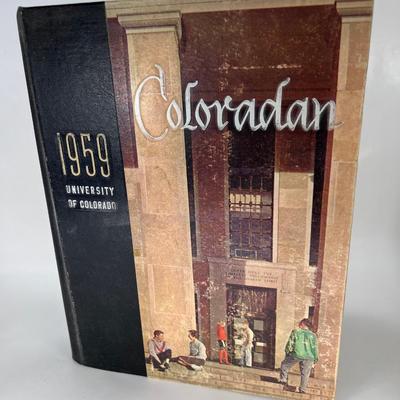 1959 Coloradian yearbook