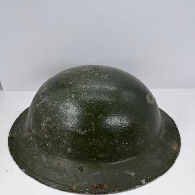 Original British WW2 Military AMC II Steel Helmet marked 1941