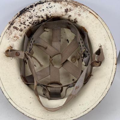 Original U.S. Government Property WWII Walnut Creek Ca Civil Defense Helmet