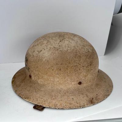 Original U.S. Government Property WWII Walnut Creek Ca Civil Defense Helmet
