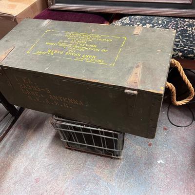 27 X 13" Vietnam ear Wooden Antenna Box