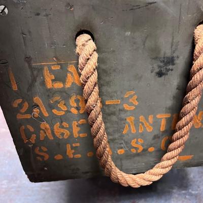 27 X 13" Vietnam ear Wooden Antenna Box