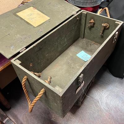 27 X 13" Vietnam ear Wooden Antenna Box