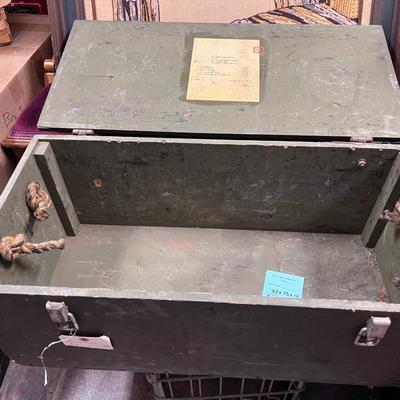 27 X 13" Vietnam ear Wooden Antenna Box