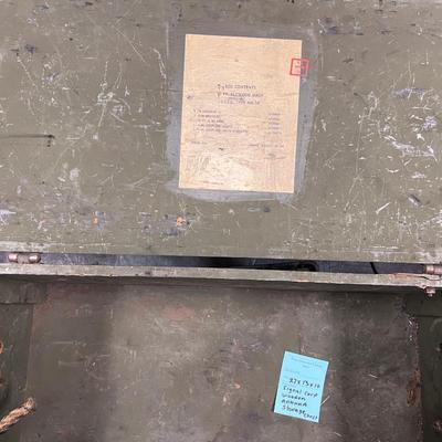 27 X 13" Vietnam ear Wooden Antenna Box