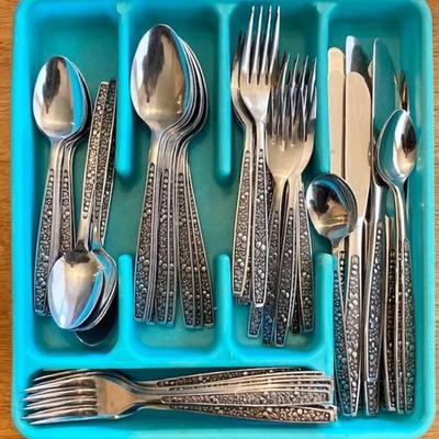 Pageant Stainless Harvest (Japan) Mid Century Flatware