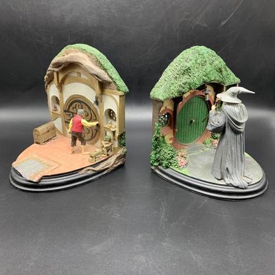 Lord of the Rings â€˜No Admittanceâ€™ Sideshow Weta Bookends (S1-HS)