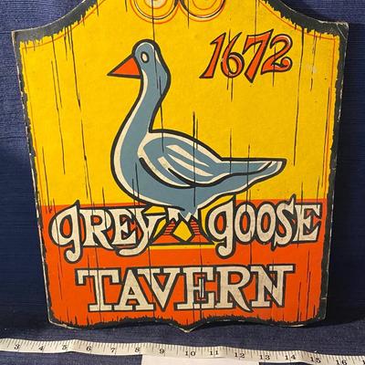 Grey Goose Tavern Sign